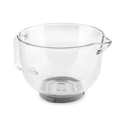 Klarstein Bella Glass Bowl sklená miska, príslušenstvo k Bella 2G kuchynským robotom