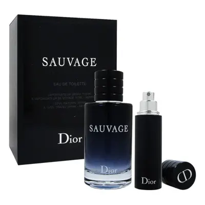 Dior Sauvage zestaw - woda toaletowa 100 ml + woda toaletowa 10 ml