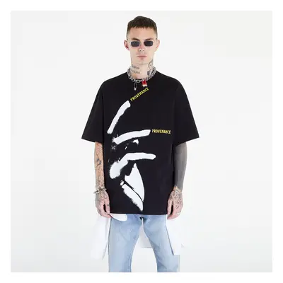 RAF SIMONS Overzised T-Shirt With Nails Print Front And Back