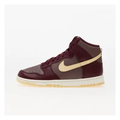 Trampki Nike W Dunk High Plum Eclipse/ Pale Vanilla-Night Maroon EUR