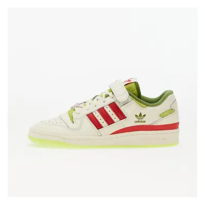 Trampki adidas x The Grinch Forum Low Core White/ Collegiate Red/ Solar Slime EUR