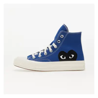 Trampki Converse x Comme des Garçons PLAY Chuck Hi Blue/ Black/ Egret EUR