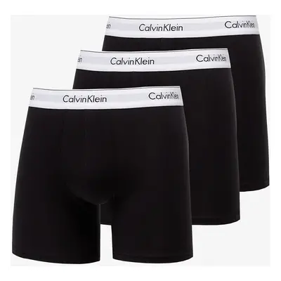 Calvin Klein Modern Cotton Stretch Boxer Brief 3-Pack Black/ Black/ Black