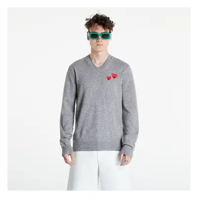 Sweter Comme des Garçons PLAY Crewneck Sweater UNISEX Grey