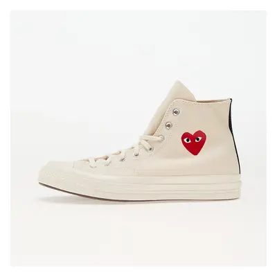 Trampki Converse x Comme des Garçons PLAY Chuck Hi Milk/ Red/ Black EUR