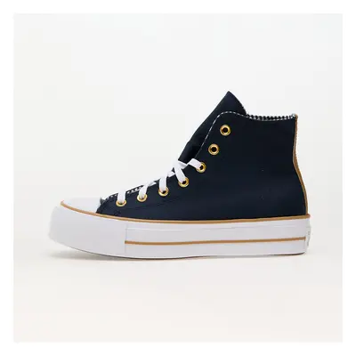 Trampki Converse Chuck Taylor All Star Lift Platform Herringbone Stripe Obsidian/ White/ Trek Ta