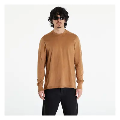 T-shirt Rick Owens DRKSHDW Crewneck Long Sleeve T-Shirt Khaki Brown