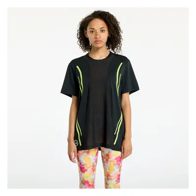 T-shirt adidas X Stella McCartney TruePace Tee Black/ Semi Solar Slime