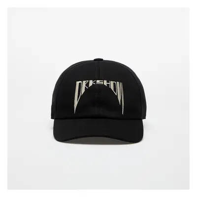 Czapka Rick Owens DRKSHDW Embroidered Denim Baseball Cap Black/ Pearl