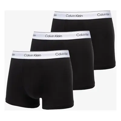 Calvin Klein Extra Soft Cotton Stretch Trunk 3-Pack Black