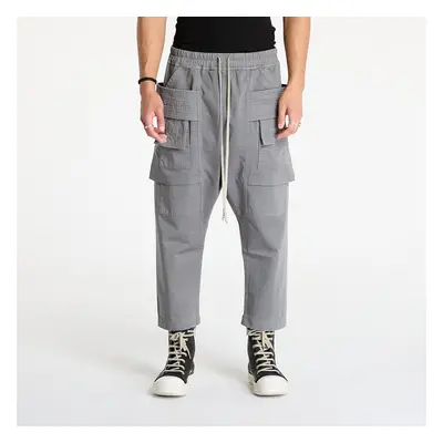 Spodnie Rick Owens DRKSHDW Woven Creatch Cargo Cropped Drawstring Pants Stone