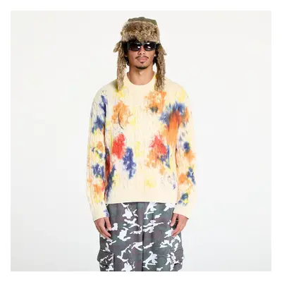 Sweter Awake NY Applique Sweater Tie Dye