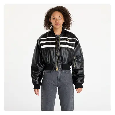 Kurtka adidas Pleather Bomber Black