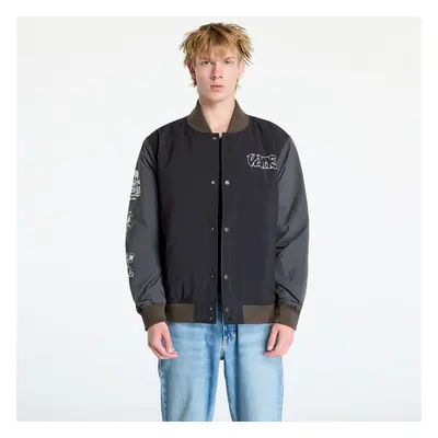 Kurtka Vans Crazy Eddy Baseball Jacket Black/ Asphalt