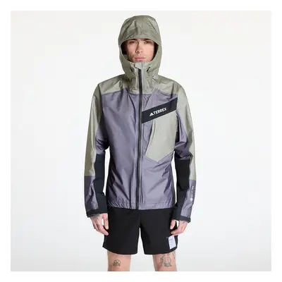 Kurtka adidas Terrex Techrock Light Gore-Tex Active jacket Aurora Black/ Olive Strata