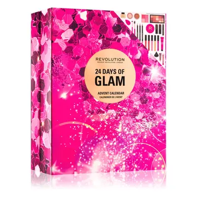 Makeup Revolution Advent Calendar Days Of Glam kalendarz adwentowy