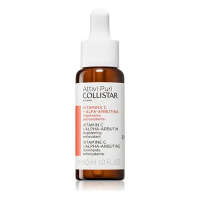 Collistar Attivi Puri Vitamin C + Alfa-Arbutina serum rozświetlające do twarzy z witaminą C