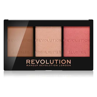 Makeup Revolution Ultra Sculpt & Contour paleta do konturowania twarzy odcień Ultra Fair C01