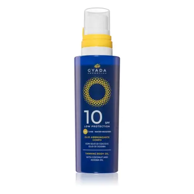 Gyada Cosmetics Solar Low Protection pielęgnacyjny olejek do opalania do ciała SPF10