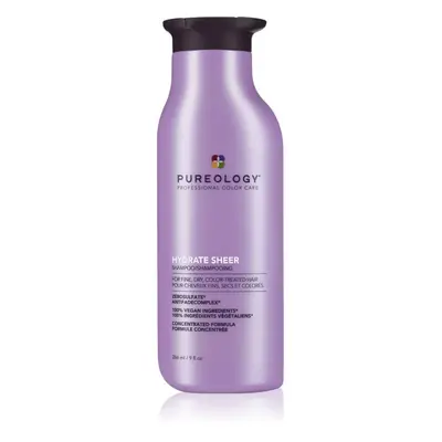 Pureology Hydrate Sheer lekki szampon nawilżający do wrażliwych włosów dla kobiet