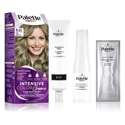 Schwarzkopf Palette Intensive Color Creme trwała farba do włosów odcień Ashy Light Blond