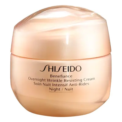 Shiseido Benefiance Overnight Wrinkle Resist Cream krem na noc przeciw zmarszczkom