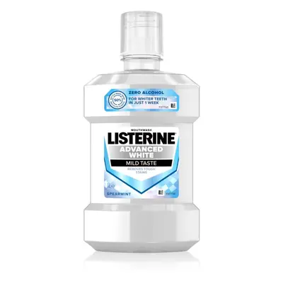 Listerine Advanced White Mild Taste wybielający płyn do płukania jamy ustnej