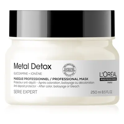 L’Oréal Professionnel Serie Expert Metal Detox maska głęboko odżywiająca do włosów farbowanych i