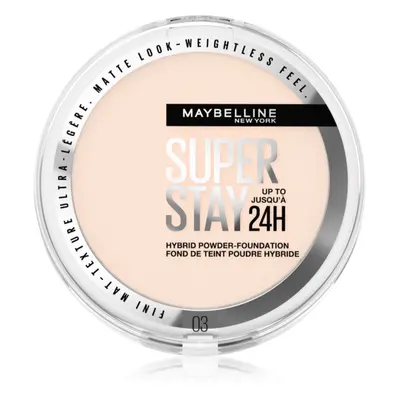 MAYBELLINE NEW YORK SuperStay 24H Hybrid Powder-Foundation kompaktowy podkład pudrowy matujące o