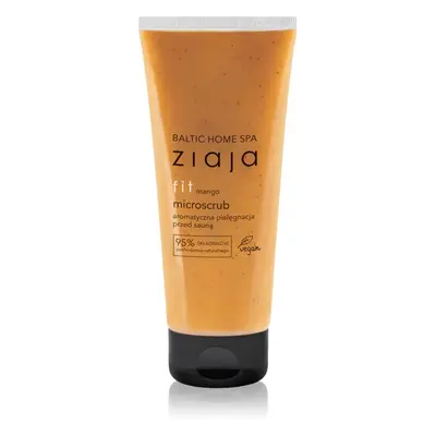 Ziaja Baltic Home Spa Wellness Fit Mango microscrub mango aromatyczna pielęgnacja przed sauną