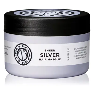 Maria Nila Sheer Silver Masque maseczka nawilżająco-odżywcza do włosów blond