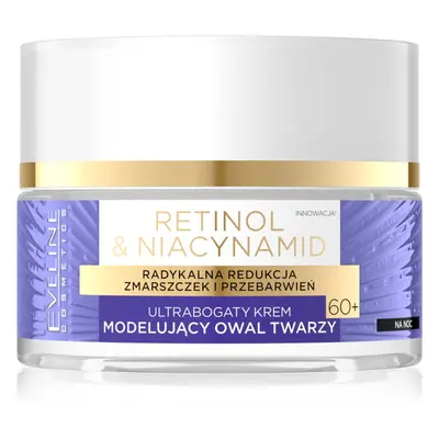 Eveline Cosmetics Retinol & Niacynamid intensywnie regenerujący krem na noc 60+