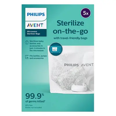 Philips Avent Sterilize on-the-go torebki do sterylizacji do kuchenki mikrofalowej