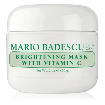 Mario Badescu Brightening Mask with Vitamin C maseczka rozjaśniająca do cery poszarzałej o nieje