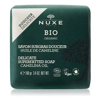 Nuxe Bio Organic Delicate Superfatted Soap Camelina Oil ultra delikatne mleczko odżywcze do ciał