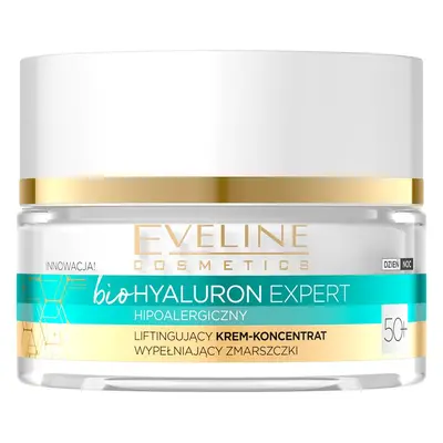 Eveline Cosmetics Bio Hyaluron Expert krem liftingujący przeciw zmarszczkom na dzień