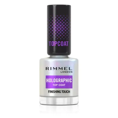 Rimmel Holographic lakier nawierzchniowy do paznokci z brokatem