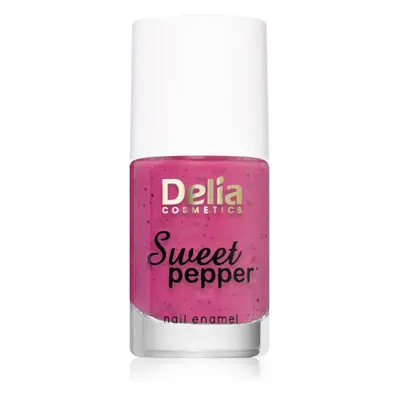 Delia Cosmetics Sweet Pepper Black Particles lakier do paznokci odcień Cloudy