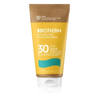 Biotherm Waterlover Face Sunscreen SPF ochronny krem przeciwstarzeniowy do cery problematycznej 