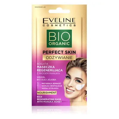 Eveline Cosmetics Perfect Skin Manuka Honey Intensywna maska regenerująca z miodem