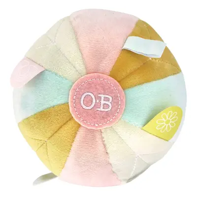 O.B Designs Sensory Ball pluszowa zabawka Autumn Pink 3m+