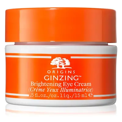 Origins GinZing™ Brightening Eye Cream rozjaśniający krem pod oczy przeciw cieniom i obrzękom od