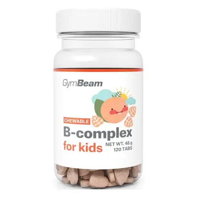 GymBeam B-Complex for Kids kompleks witamin z grupy B dla dzieci smak Apricot