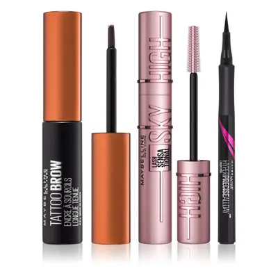 Maybelline Make-Up Set zestaw w korzystnej cenie Medium Brown (do oczu i brwi)