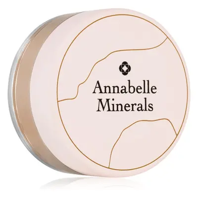 Annabelle Minerals Mineral Powder Pretty Glow transparentny puder sypki z efektem rozjaśniającym