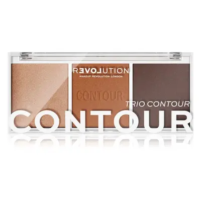 Revolution Relove Colour Play paletka do konturowania twarzy odcień Bronze Sugar