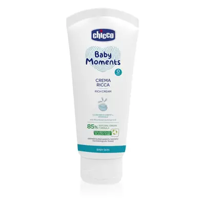 Chicco Baby Moments Rich Cream odżywczy krem dla dzieci od urodzenia m+