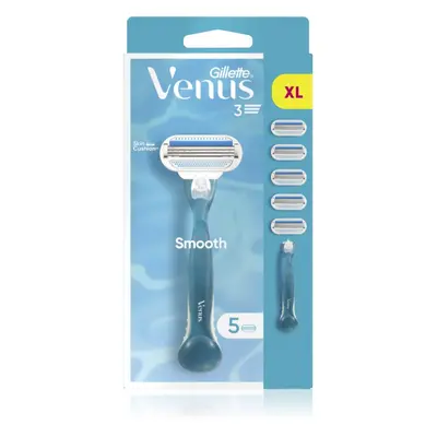 Gillette Venus Smooth maszynka do golenia + ostrza wymienne szt.