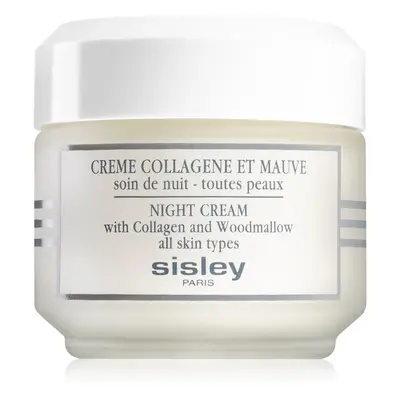 Sisley Night Cream with Collagen and Woodmallow ujędrniający krem na noc z kolagenem