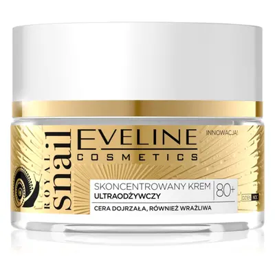 Eveline Cosmetics Royal Snail krem intensywnie odżywiający na głębokie zmarszczki 80+